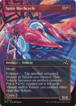 Spire Mechcycle (Borderless) U Aetherdrift 314 LP-NM - Image 1