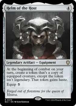 MTG Bloomburrow Commander - Helm of the Host - Image 1