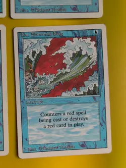 Blue Elementlal Blast. playset inc 3 revised Magic the Gathering 4 Card. - Image 2