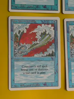 Blue Elementlal Blast. playset inc 3 revised Magic the Gathering 4 Card. - Image 3