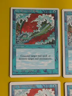 Blue Elementlal Blast. playset inc 3 revised Magic the Gathering 4 Card. - Image 4