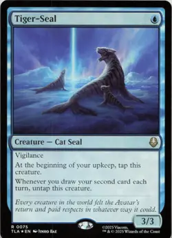 Tiger-Seal - FOIL - R Avatar: The Last Airbender 75 - MTG - Image 1