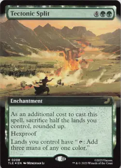 Tectonic Split (Extended Art) R Avatar: The Last Airbender: Eternal-Legal 208 - Image 1