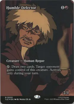 Humble Defector (Borderless) - FOIL - M Avatar: The Last Airbender - Image 1