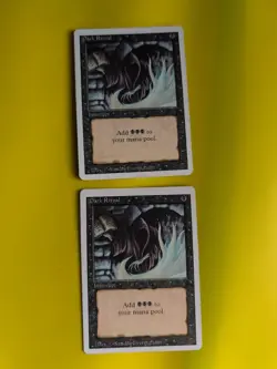DArk Ritual x2 Revised Edition Interrupt Magic the Gathering 2 Card MTG . - Image 1