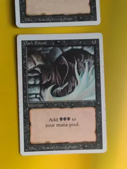 DArk Ritual x2 Revised Edition Interrupt Magic the Gathering 2 Card MTG . - Image 2