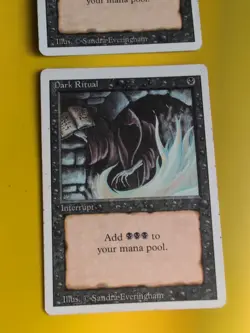 DArk Ritual x2 Revised Edition Interrupt Magic the Gathering 2 Card MTG . - Image 3