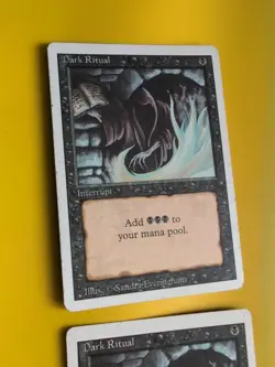 DArk Ritual x2 Revised Edition Interrupt Magic the Gathering 2 Card MTG . - Image 5