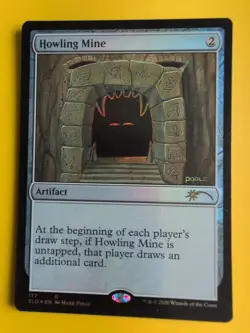 Howling Mine. SLD FOIL aRtifact Magic the Gathering Card. - Image 2