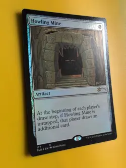 Howling Mine. SLD FOIL aRtifact Magic the Gathering Card. - Image 3