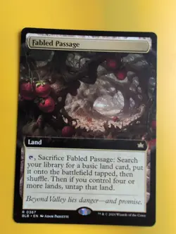 Fabled Passage bLB rare Land. R0367 Magic the Gathering Card. - Image 1