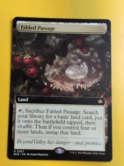 Fabled Passage bLB rare Land. R0367 Magic the Gathering Card. - Image 2