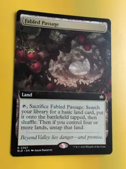 Fabled Passage bLB rare Land. R0367 Magic the Gathering Card. - Image 3
