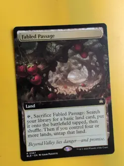 Fabled Passage bLB rare Land. R0367 Magic the Gathering Card. - Image 4