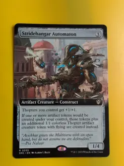 Stridehanger Automaton. DRC Construct rare Magic the Gathering Card. - Image 1