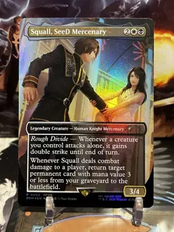 MTG | Squall, SeeD Mercenary ✨FOIL✨ (FINAL FANTASY Promo) - Image 1