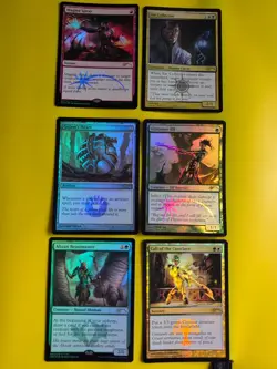 Promo x6 FOIL inc Glistener Elf,magma Spray,Golem's Heart abzan .MTG 6 Card - Image 1