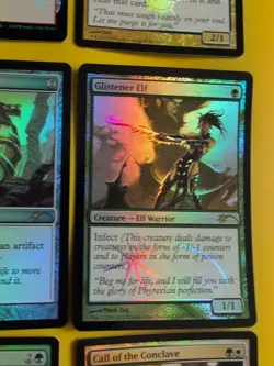 Promo x6 FOIL inc Glistener Elf,magma Spray,Golem's Heart abzan .MTG 6 Card - Image 5