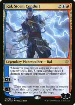 mtg magic ral storm conduit ENGLISH ral conduit de l'orage 4 available - Image 1