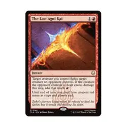 WOTC Avatar: The Last Airbender The Last Agni Kai (R) NM - Image 1