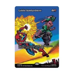 WOTC Marvel Eternal-Legal Goblin Bombardment (Borderless) (MR) NM - Image 1