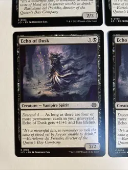 4x Mtg Lost Caverns Of Ixalan Echo Of Dusk NM/M Magic The Gathering - Image 2