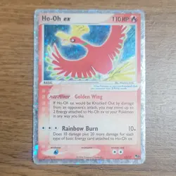 Pokemon Ho-Oh ex POP Series 3 Ultra Rare Holo Basic 110HP 017/017 - Image 1