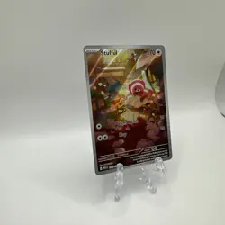 Pokemon TCG Stufful 154/132 ME01: Mega Evolution Illustration Rare Near Mint - Image 2