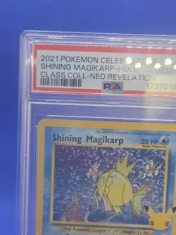 Pokemon Celebrations Classic Collection Shining Magikarp #66 PSA 10 GEM MINT - Image 3