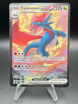 Pokemon TCG Salamence EX 187/159 Special Illustration Rare Journey Together EN - Image 1
