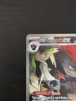 N's Zoroark EX 185/159 - Journey Together - Special Illustration Rare - Pokemon - Image 2