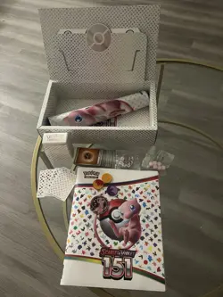 Pokemon 151 Ultra Premium Collection EMPTY Box w/ mat, Die, Energies, + Binder - Image 2