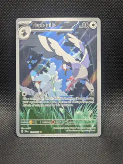 Tranquill 149/086 Holo Illustration Rare Black Bolt SV Pokemon TCG - Image 1