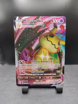 Pokemon Mimikyu VMAX Ultra Rare SWSH09: Brilliant Stars 069/172 NM - Image 1