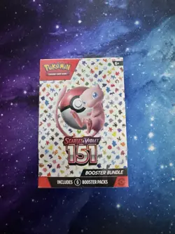 Pokemon Scarlet Violet 151 Booster Bundle 6-Pack, Factory-Sealed KT1 - Image 1