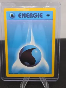 Pokemon 1st Edition Water ENERGIE Energy - German Base Set - 102/102 - Image 1