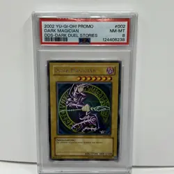 2002 Yu-Gi-Oh! Dark Duel Stories Magician Promo #DDS-002 PSA 8 - Image 1