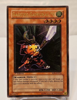 Ultimate Rare Sasuke Samurai #4 RDS-EN016 1st Edition Yugioh 961 - Image 1