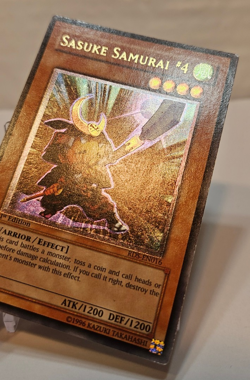 Ultimate Rare Sasuke Samurai #4 RDS-EN016 1st Edition Yugioh 961 - Image 3