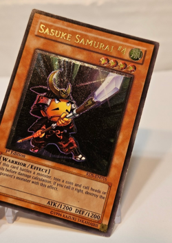 Ultimate Rare Sasuke Samurai #4 RDS-EN016 1st Edition Yugioh 961 - Image 4