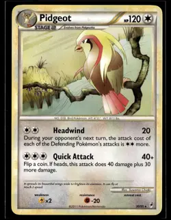 Pidgeot 30/95 Call of Legends Rare Pokemon - Image 1