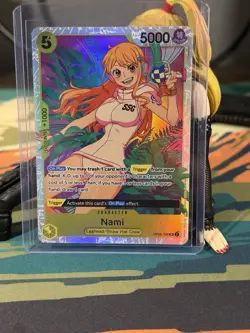 Nami SR OP08-106 English One Piece Card Game Two Legends - Image 1