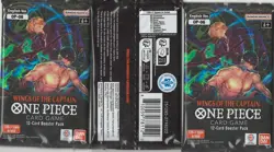 One Piece TCG OP-06 Wings Of The Captain English Sealed Booster (3 Pack) Lot CCG - Image 1