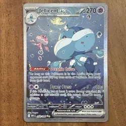 Pokemon TCG Jellicent EX SIR Special Illustration Rare 168/086 White Flare NM - Image 1