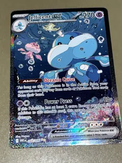 Pokemon TCG Jellicent ex 168/086 White Flare Special Illustration SIR English NM - Image 2