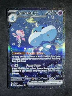 Pokemon TCG Jellicent ex 168/086 White Flare Special Illustration SIR English NM - Image 1