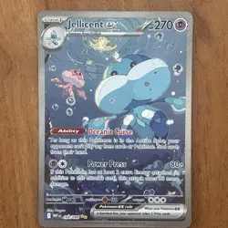 Pokemon TCG Jellicent EX SIR Special Illustration Rare 168/086 White Flare NM - Image 1