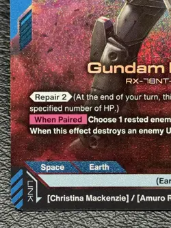 Gundam NT-1 GD03-001 LR - Gundam TCG: Steel Requiem - English NM - Image 5