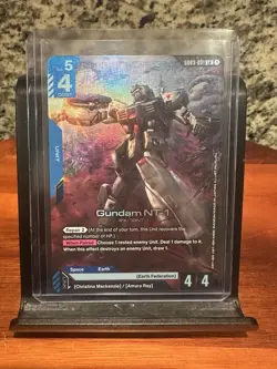 Gundam NT-1 LR GD03-001 Steel Requiem Gundam TCG English NM - Image 1