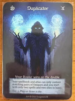 Sorcery Contested Realm TCG Duplicator FOIL Avatar Gothic NM - Image 3